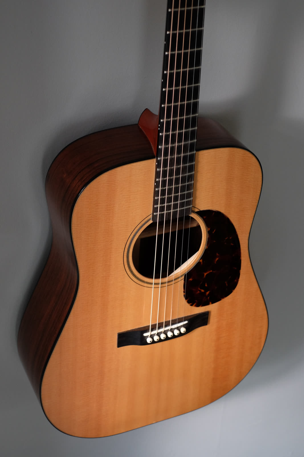 Dreadnought guitar, top, 100yo sitka spruce