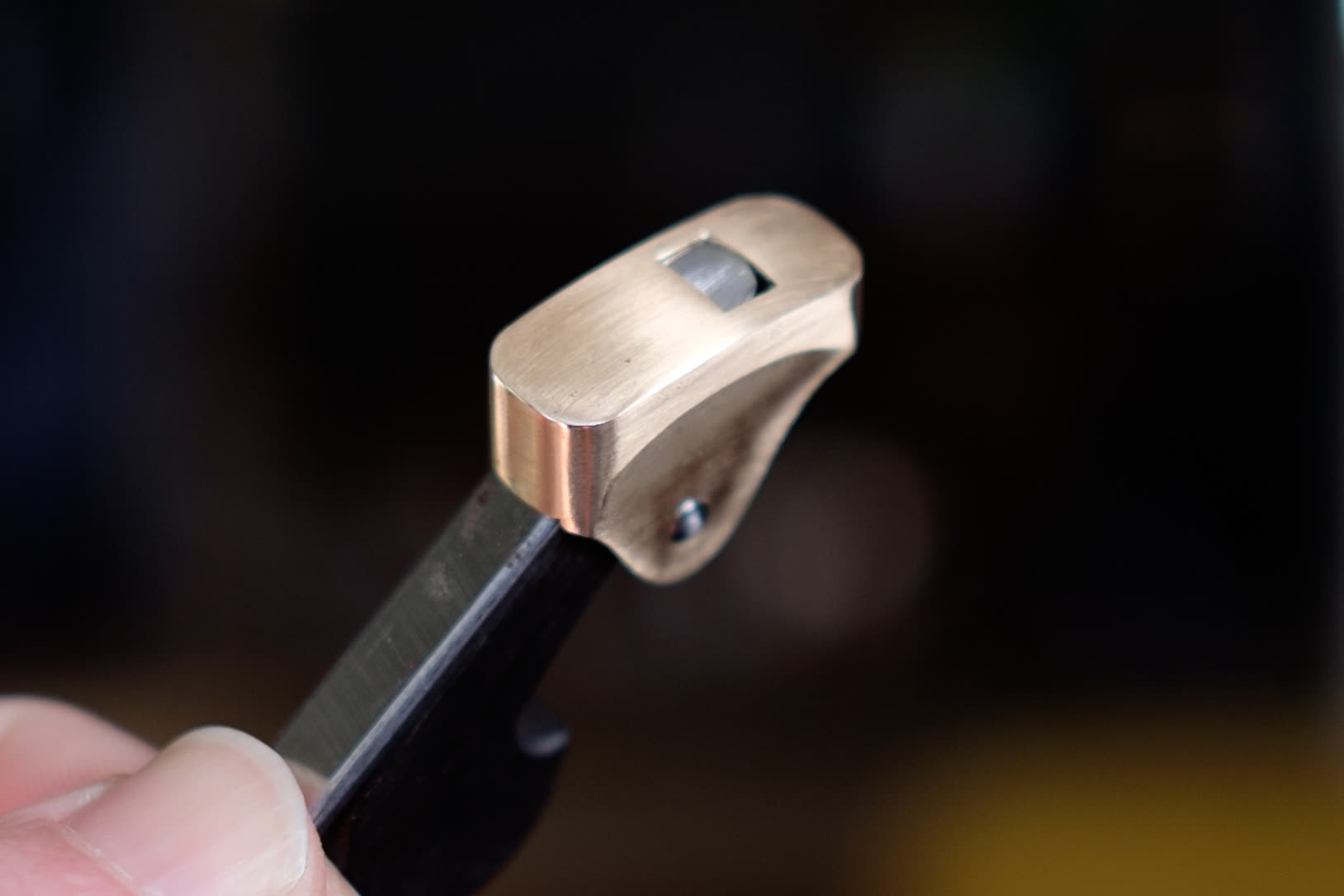 Miniconvex thumb plane, mouth, silicon bronze