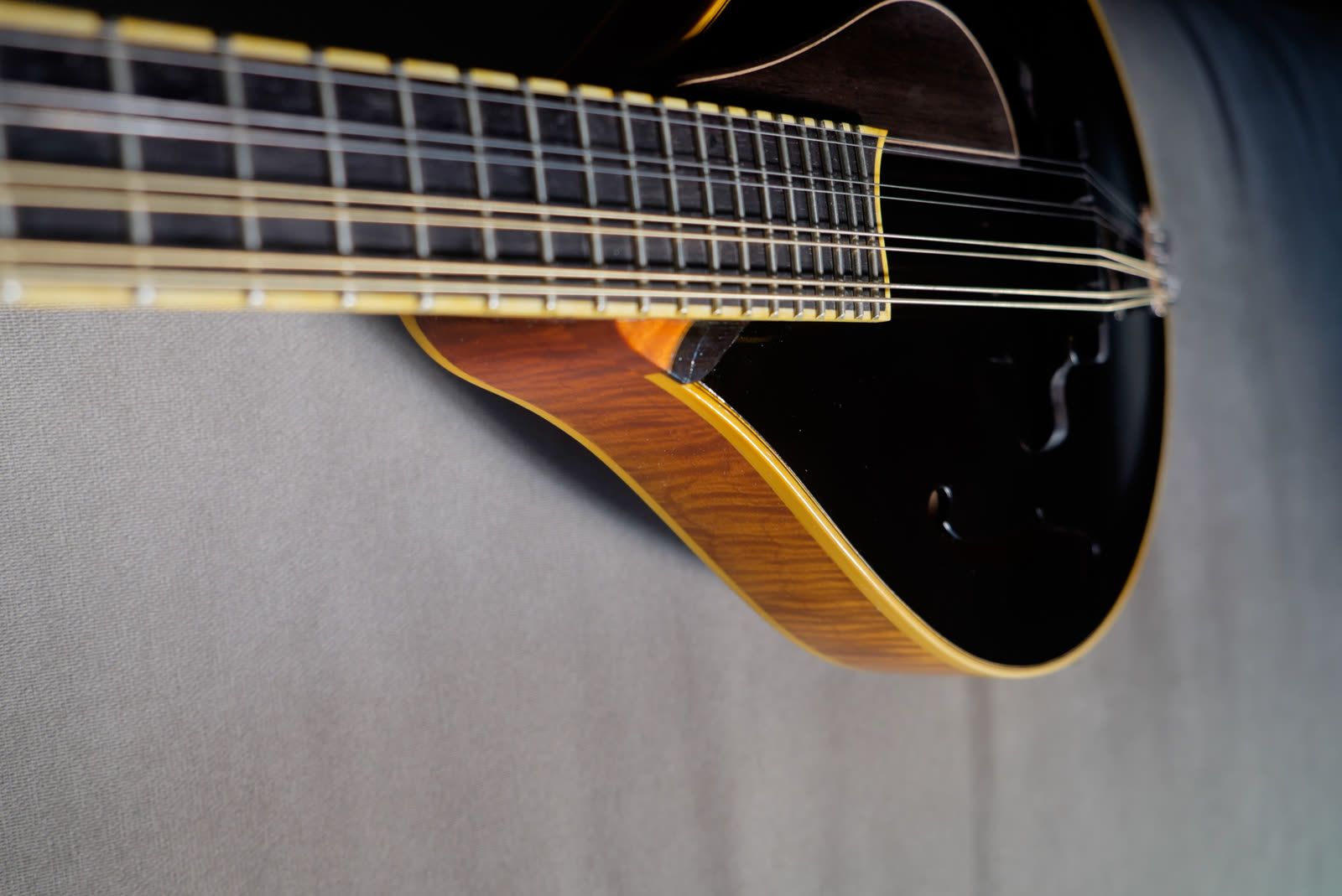 A-model mandolin, black top